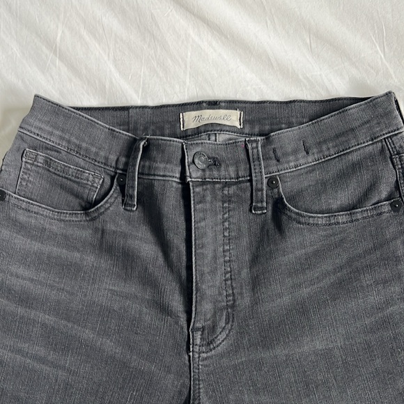 Madewell 9" Mid-Rise Skinny Jeans in Black Sea - Picture 6 of 13